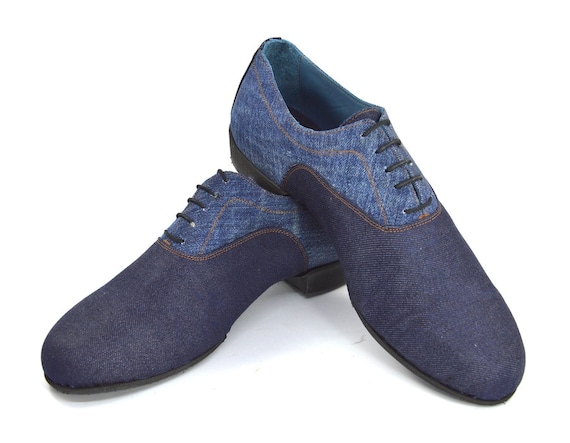 cursief deken sjaal Modern Casual Design Tango Dance Shoes in Combination of Dark - Etsy