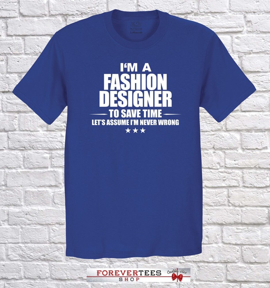 Fashion Designer I Am Fashion Designer Fashion Designer Etsy
