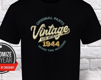 Born In 1978 T-shirt For Men Women Vintage Birthday Gift - Foto 2