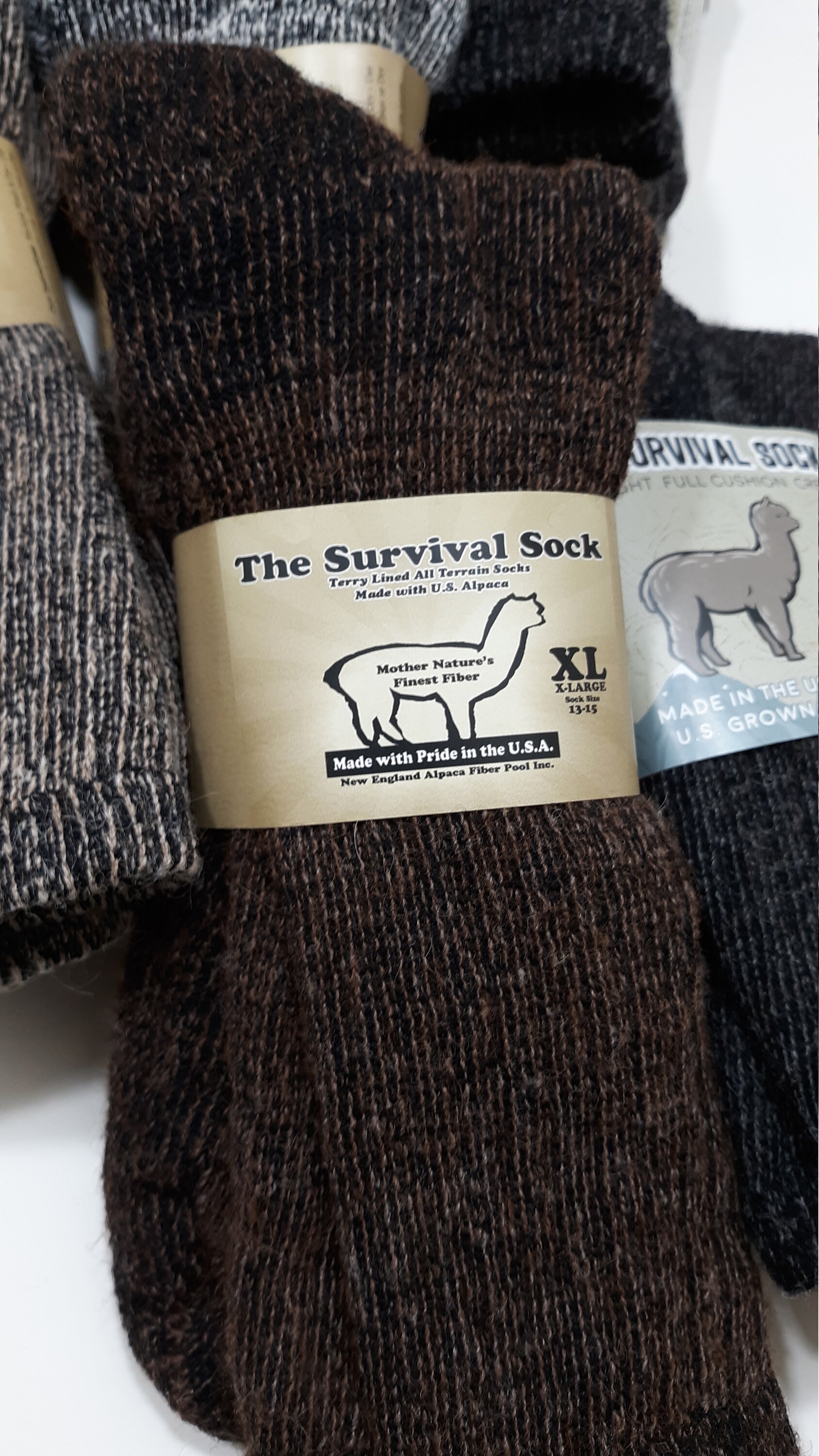 Alpaca survival sock. winter alpaca sock alpaca sock | Etsy