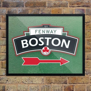 Boston Fenway Arch Print