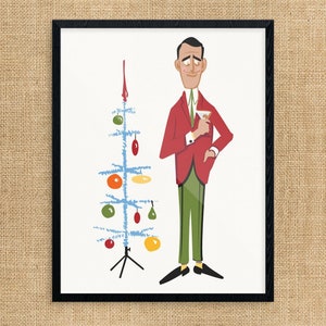Bachelor Christmas Print