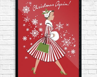 Christmas Again! Print