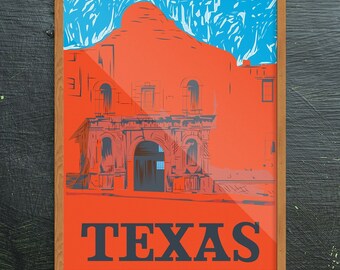 Descubre Texas Alamo Print