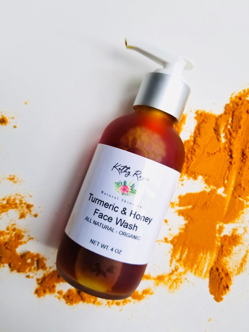 Face Wash Turmeric & Raw Manuka Honey cleanser organic Etsy