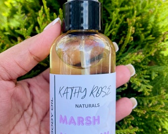 Toasted Marshmallow  Body Oil, Vegan Moisturizer, All Over Body, Hair Oil , Natural Skincare, Scented Body Oil, Wholesale