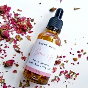 Organic Face Oil, Argan Face Serum Oil , Deep Moisturizer, All naturals Night Serum, Essential Oil image 5