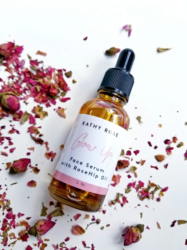 Organic Face Oil, Argan Face Serum Oil , Deep Moisturizer, All naturals Night Serum, Essential Oil image 5