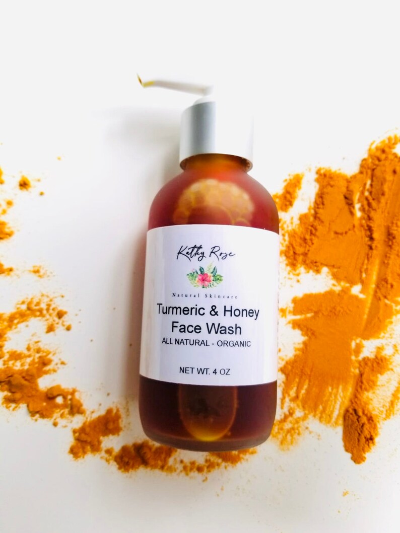 Face Wash Turmeric & Raw Manuka Honey cleanser organic Etsy