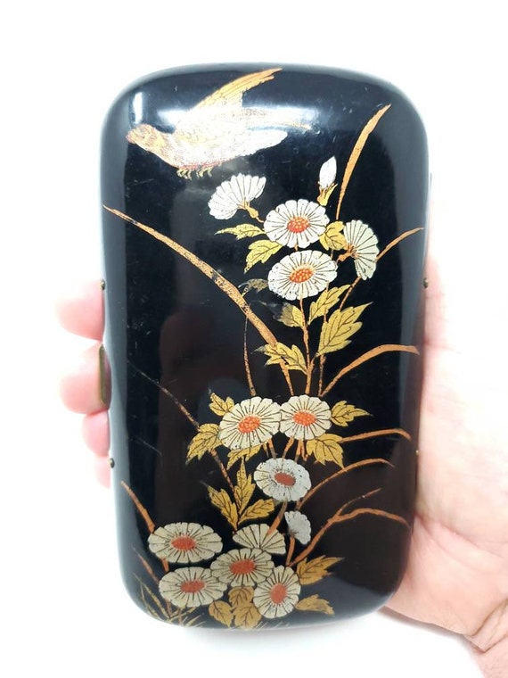 Vintage Lacquered Hinged Box