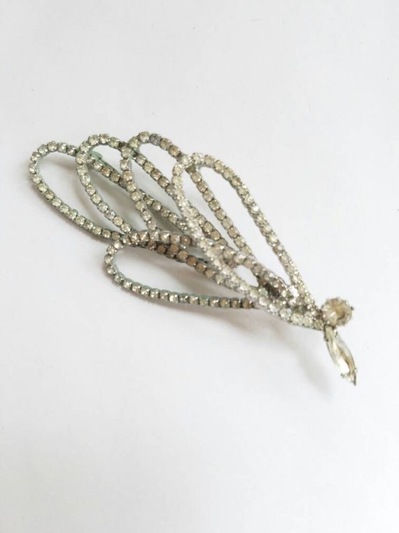 Shine Bright Large Rhinestone Brooch