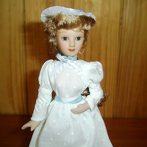 Verena Tarrant. Porcelain doll. Made in Ukraine. Folk Dolls Art. Doll. Puppet. Dummy. Collectible doll. DeAGOSTINI