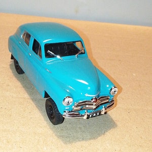 GAZ-M-72。1955-1958。ソ連。ヴィンテージ。コレクターカーモデル。子供用車。希少。ミニカー。古い車。DeAGOSTINI