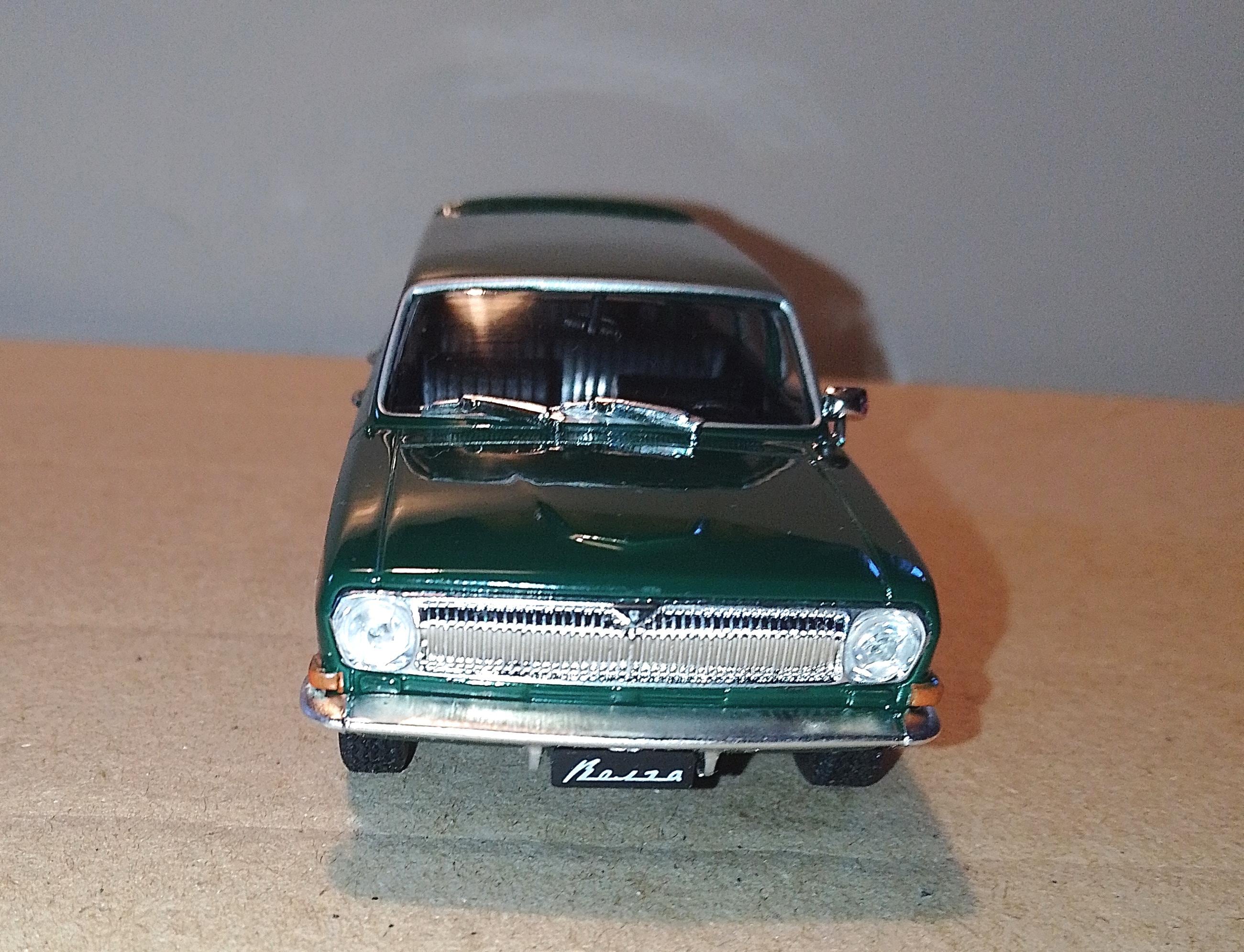 GAZ-24-02 Volga Model Car: 1/43 Scale Deagostini Collectible - Etsy