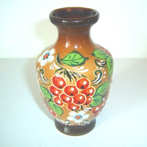 Vase. Baked clay (ceramics). Home decor. Handmade. Ukraine decor. Pottery from Ukraine