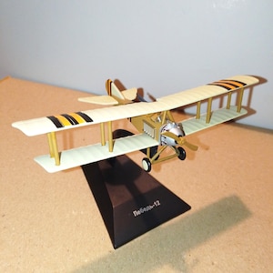 Lebed-12, aircraft model 1/111.  Reconnaissance Aircraft, 1915-1918. Vintage Airplane. Plane model Aircraft. DeAGOSTINI