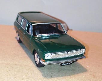 Soviet Model 1:43 Volga GAZ-24 A14 Original. Vintage Diecast Toy