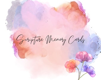 Scripture Memory Cards Download