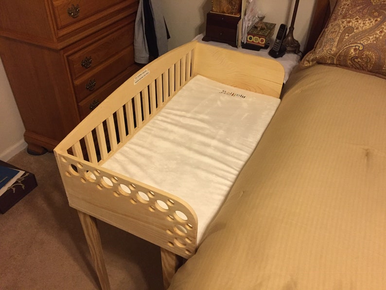 Sidecar Sleeper Fixed Legs Bedside Crib Baby Bed Etsy