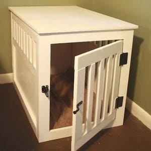 PLEASE WAIT to PURCHASE until first contacting me. Custom made dog kennel, pet cage, furniture grade kennel, handmade, gift, made in the usa image 6