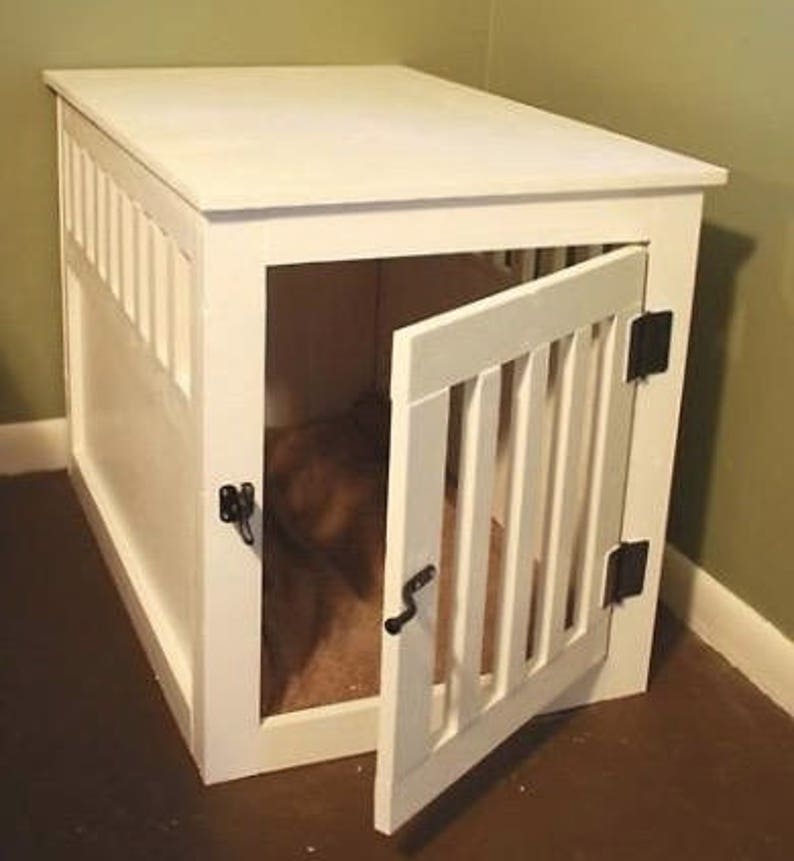 PLEASE WAIT to PURCHASE until first contacting me. Custom made dog kennel, pet cage, furniture grade kennel, handmade, gift, made in the usa image 6