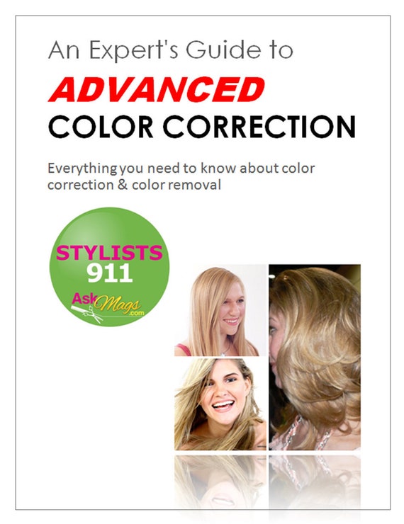 An Experts Guide to ADVANCED Color Correction - eBook by Mags Kavanaugh - Instant Digital Download - Ask Mags - A Stylists 911 - eBook