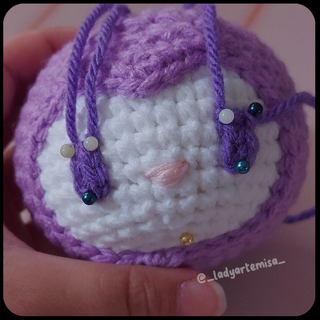 AMIGURUMI PATTERN, Punk Emo Bunny, Alternative Cat Amigurumi