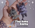 AMIGURUMI PATTERN, Tiny Baby Baphy, Baphomet crochet, cute demon amigurumi | Spanish & English Instructions (Digital pattern, PDF). product logo