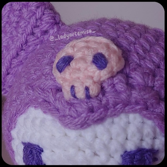 AMIGURUMI PATTERN, Punk Emo Bunny, Alternative Cat Amigurumi