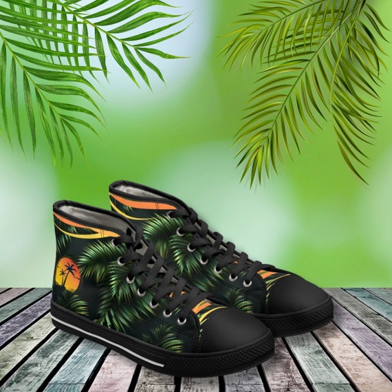Tropical print shoes new arrivals