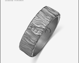 Silver ring “Harmony” women's ring partner ring wedding ring friendship ring /R044-S