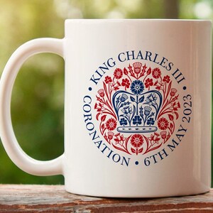 King Charles III Coronation May 2023 Printed Mug