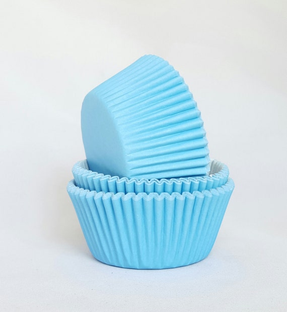 High Quality Baby Blue Standard Size Cupcake Cases High Quality Baby Blue Standard Size Cupcake Cases