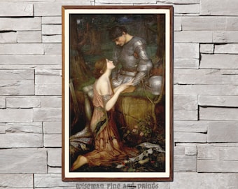 John William Waterhouse : Lamia (1905) - Pre-raphaelites Pagan & Myth fine art giclee reproduction print