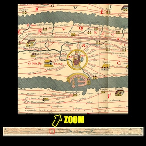 Tabula Peutingeriana (La mappa Peutingeriana)