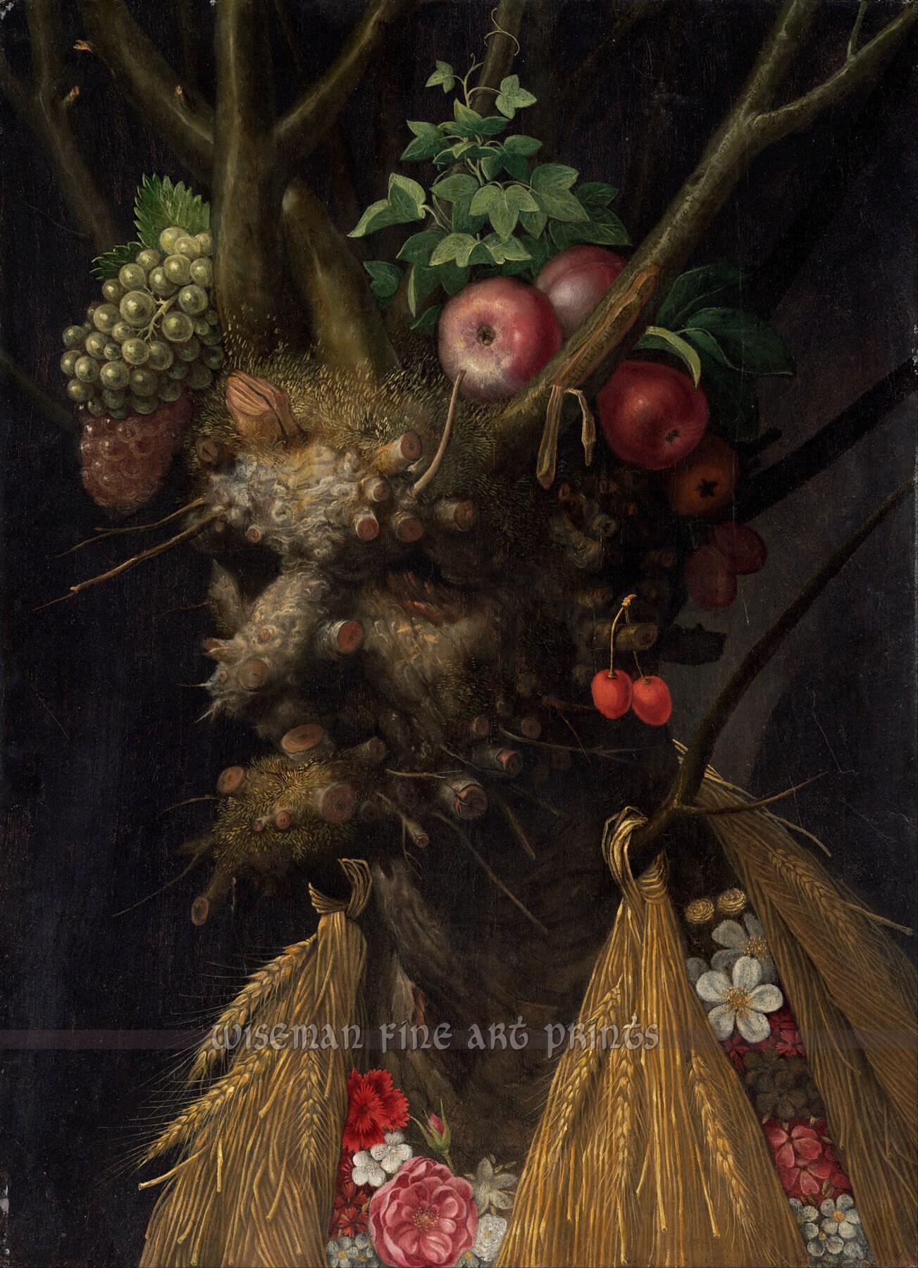 Giuseppe Arcimboldo - Four Seasons in One Head (1590) - Nature ...