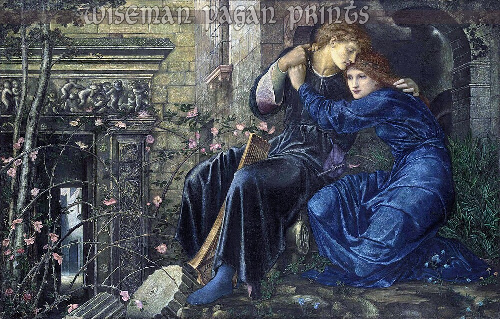 Edward Burne-jones: Love Among the Ruins - Pre-raphaelites Pagan