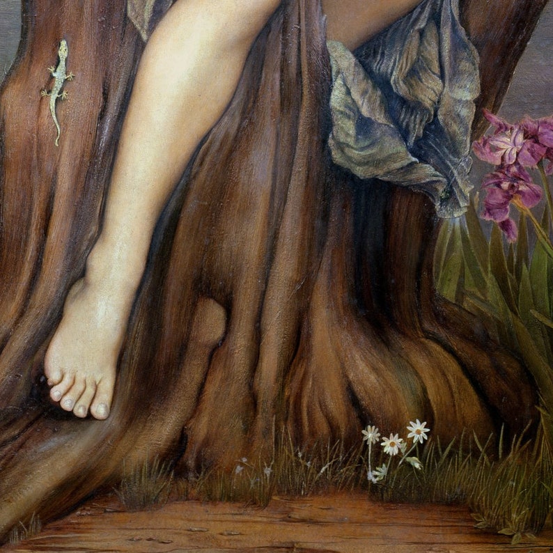 Evelyn De Morgan: the Dryad Pagan & Goddess Fine Art Giclee - Etsy