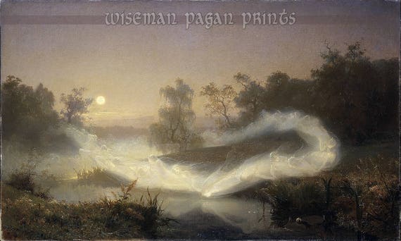 Leinwandbild Tanzende Feen August Malmström Leinwandbild Tanzende Feen August Malmström