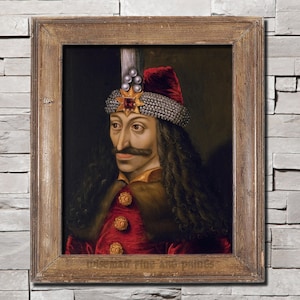 Vlad Tepes Portrait - Pagan & Dark fine art giclee reproduction print