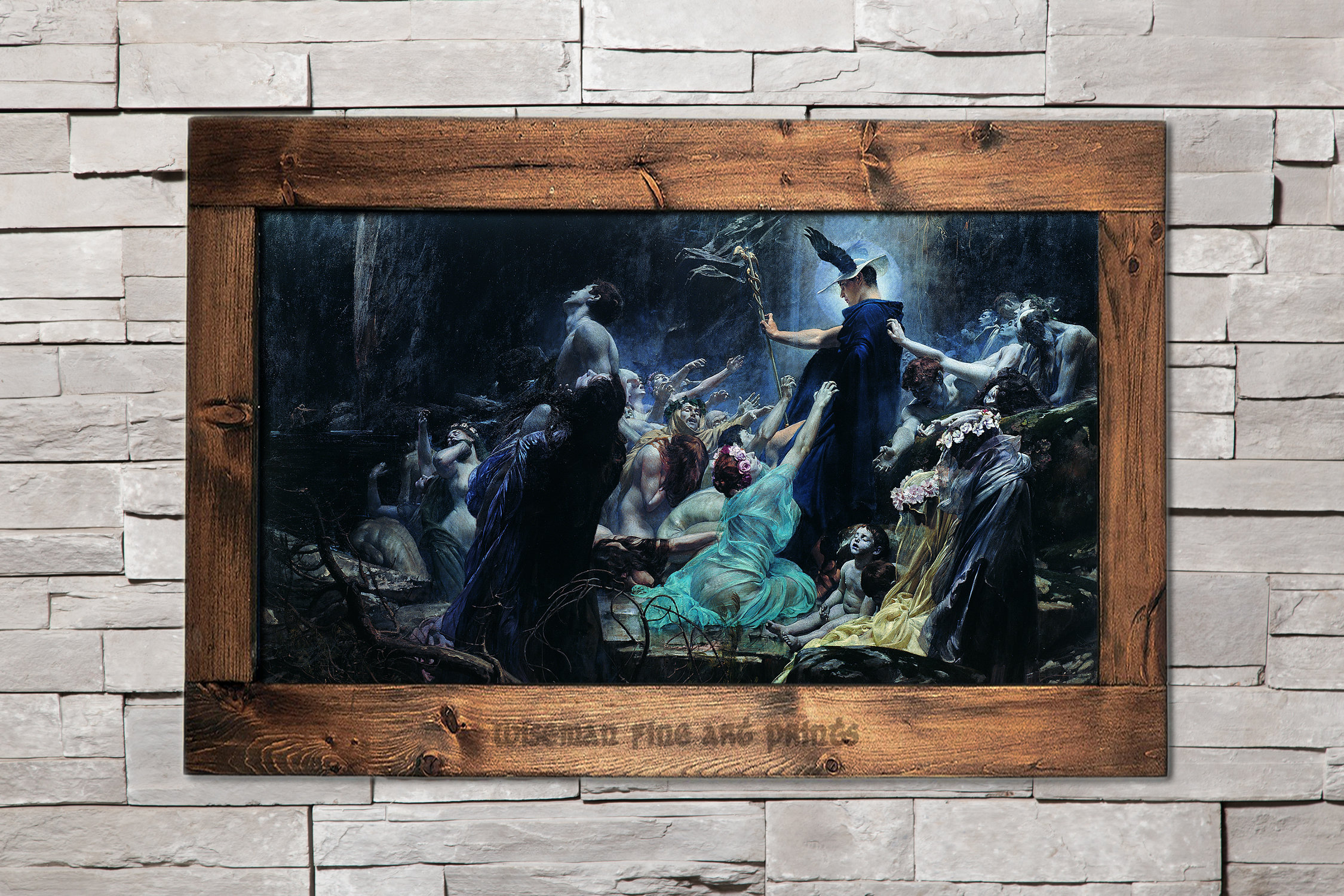 Adolf Hirémy-hirschl: the Souls on the Banks of Acheron - Pagan