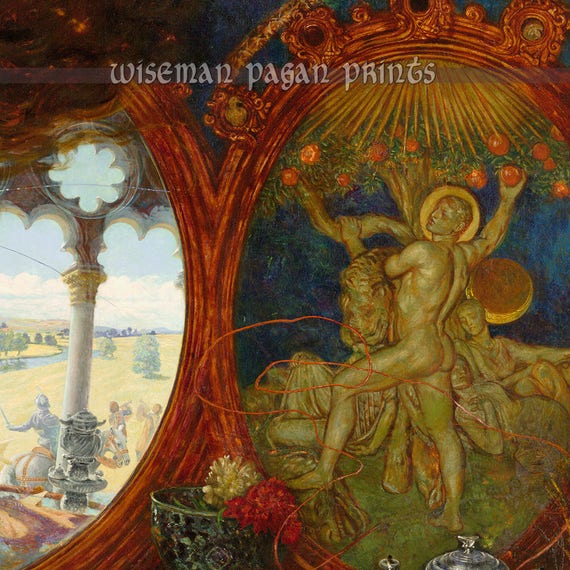 ウィリアム・ホルマン・ハント：シャロットの女 - 異教と聖なる美術の