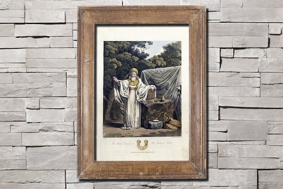 An Arch Druid In His Judicial Habit Fine Art Giclee Etsy