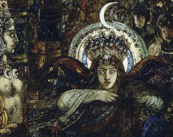 ギュスターヴ・モロー：ユピテルとセメレ - 異教徒と女神 ファイン