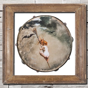 Luis Ricardo Falero: The Witch - Pagan & sacred fine art giclee reproduction print