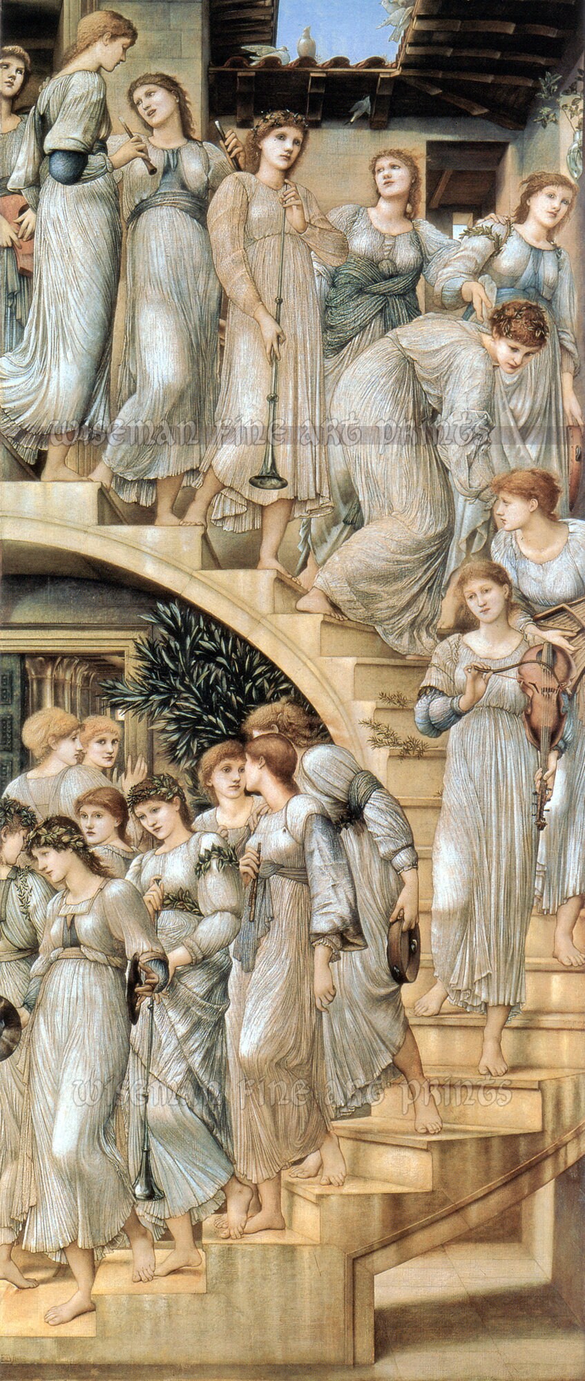 ☆最終お値下げ☆【美術品】バーン=ジョーンズ 「黄金の門」 ※説明欄必読 美術品】バーン=ジョーンズ 「フラワーブック」より「黄金の門