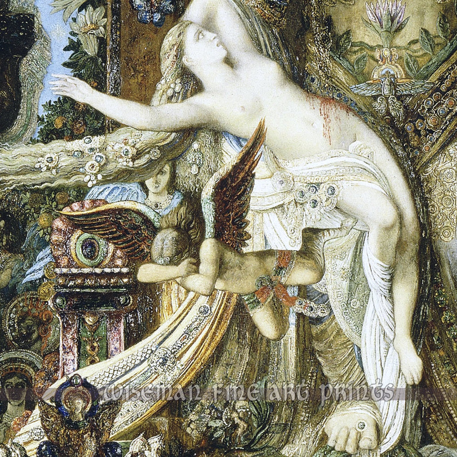 Gustave Moreau Jupiter et Semele Pagan & Goddess Fine Art