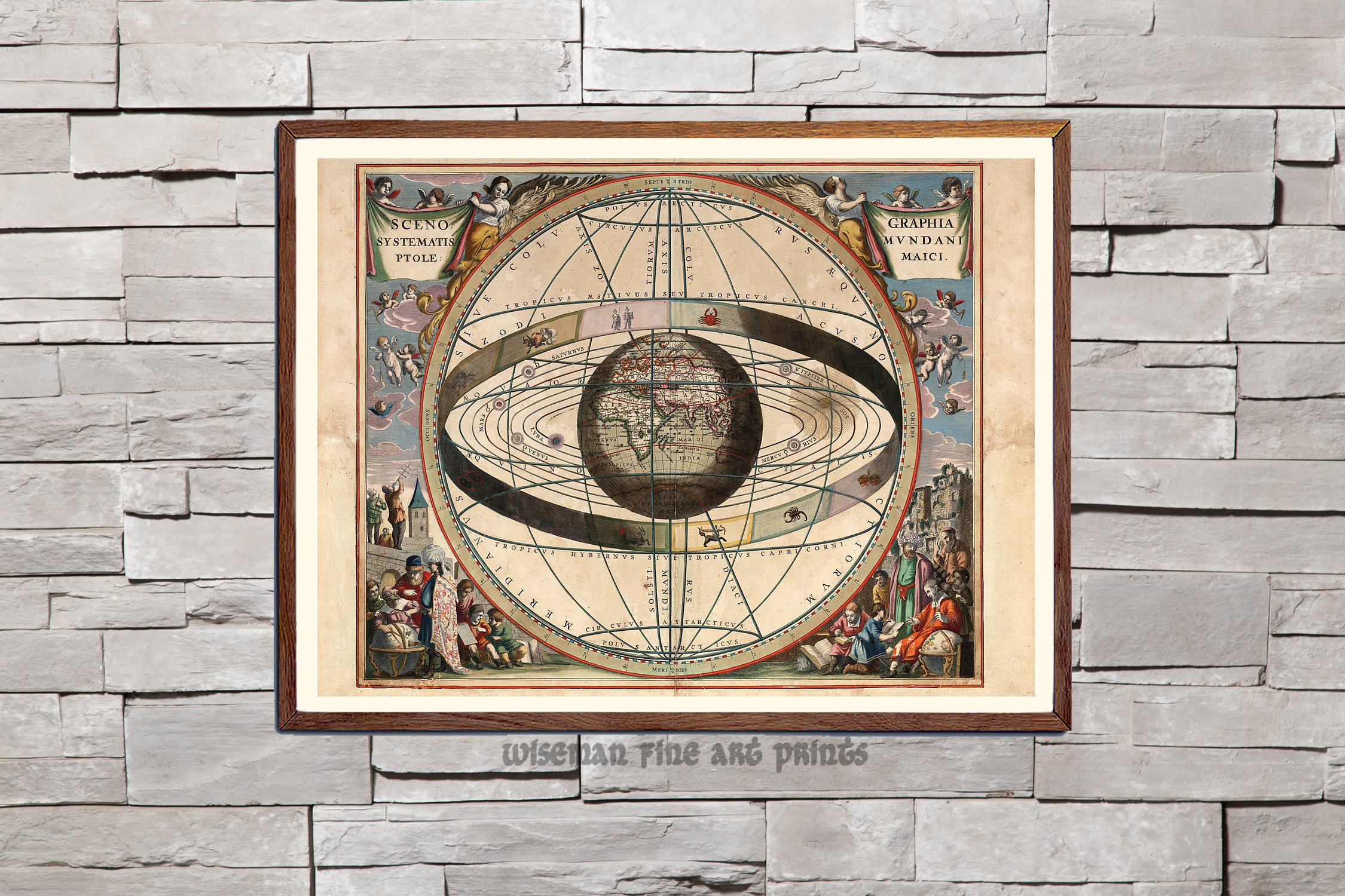 アンドレアス・セラリウス：ハルモニア・マクロコスミカ（プレート 2