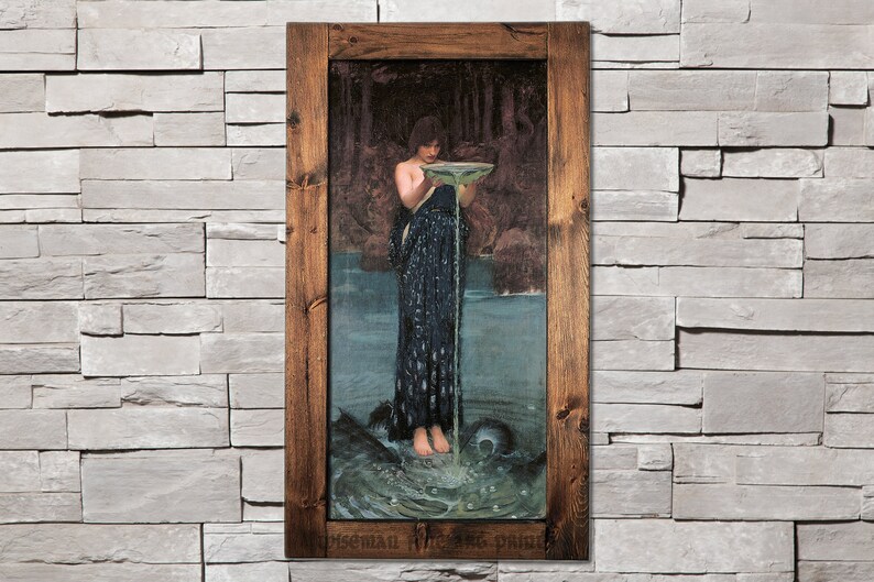 John William Waterhouse Circe Invidiosa 1892 Etsy
