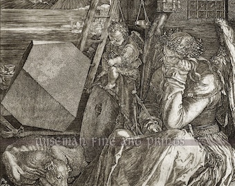 アルブレヒト・デューラー：メランコリアI（メランコリアI